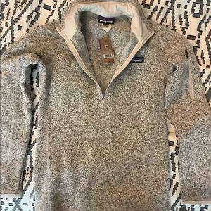 Patagonia women’s Better Sweater 1/4 zip pelican